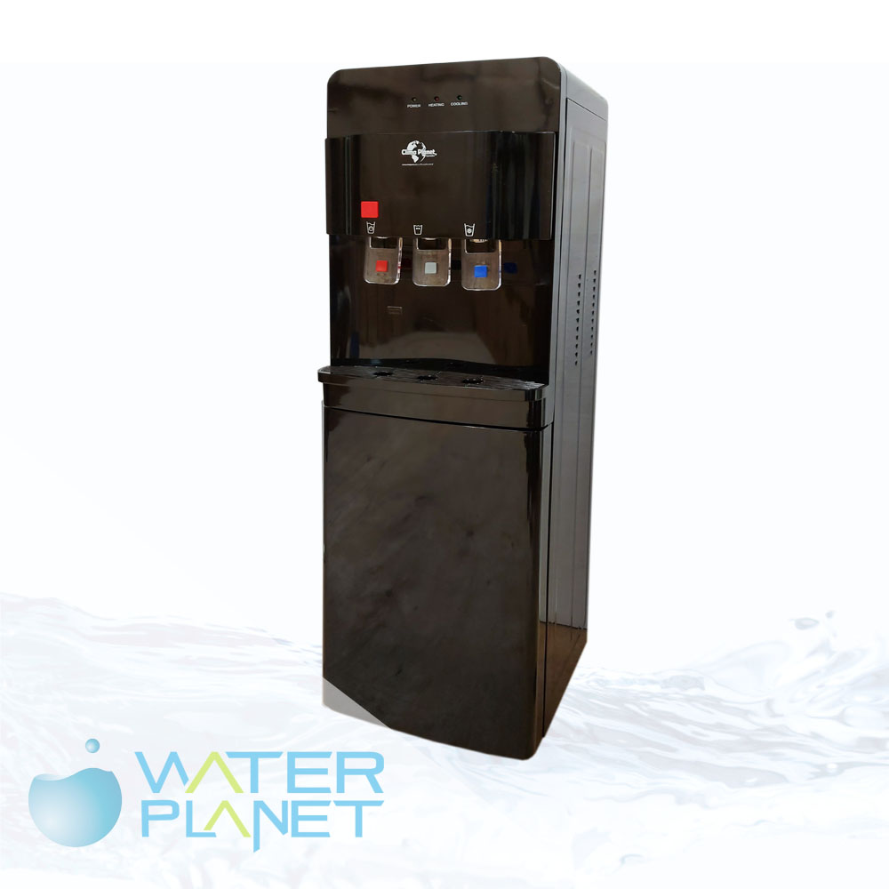 Dispensador Pedestal Negro Compresor
